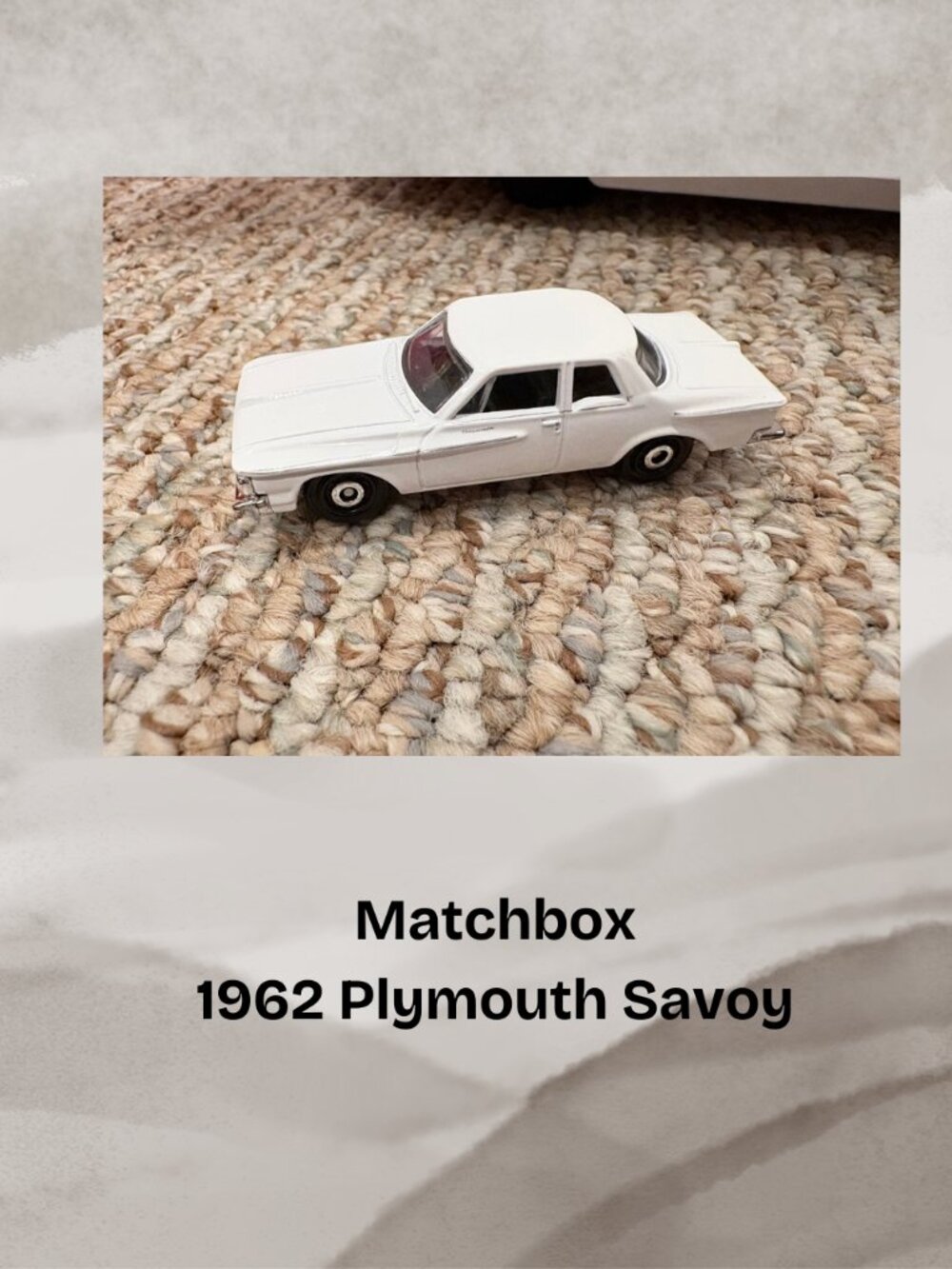 Matchbox 1962 Plymouth Savoy